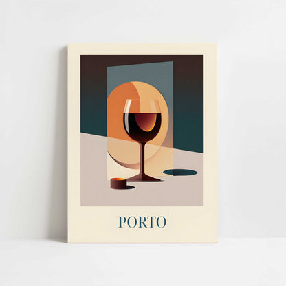 Port wine from Porto, Portugal - Art Print - Unframed art print