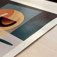 Port wine from Porto, Portugal - Art Print - Close-up detail of the art print