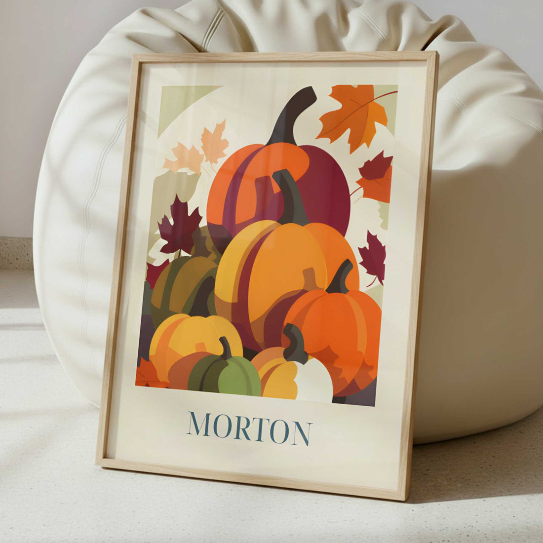 Pumpkins from Morton, United States - Art Print - Interior inspiration