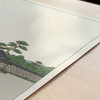 Quiet Paths of the Imperial Garden in Tokyo - Art Print - Close-up detail of the art print