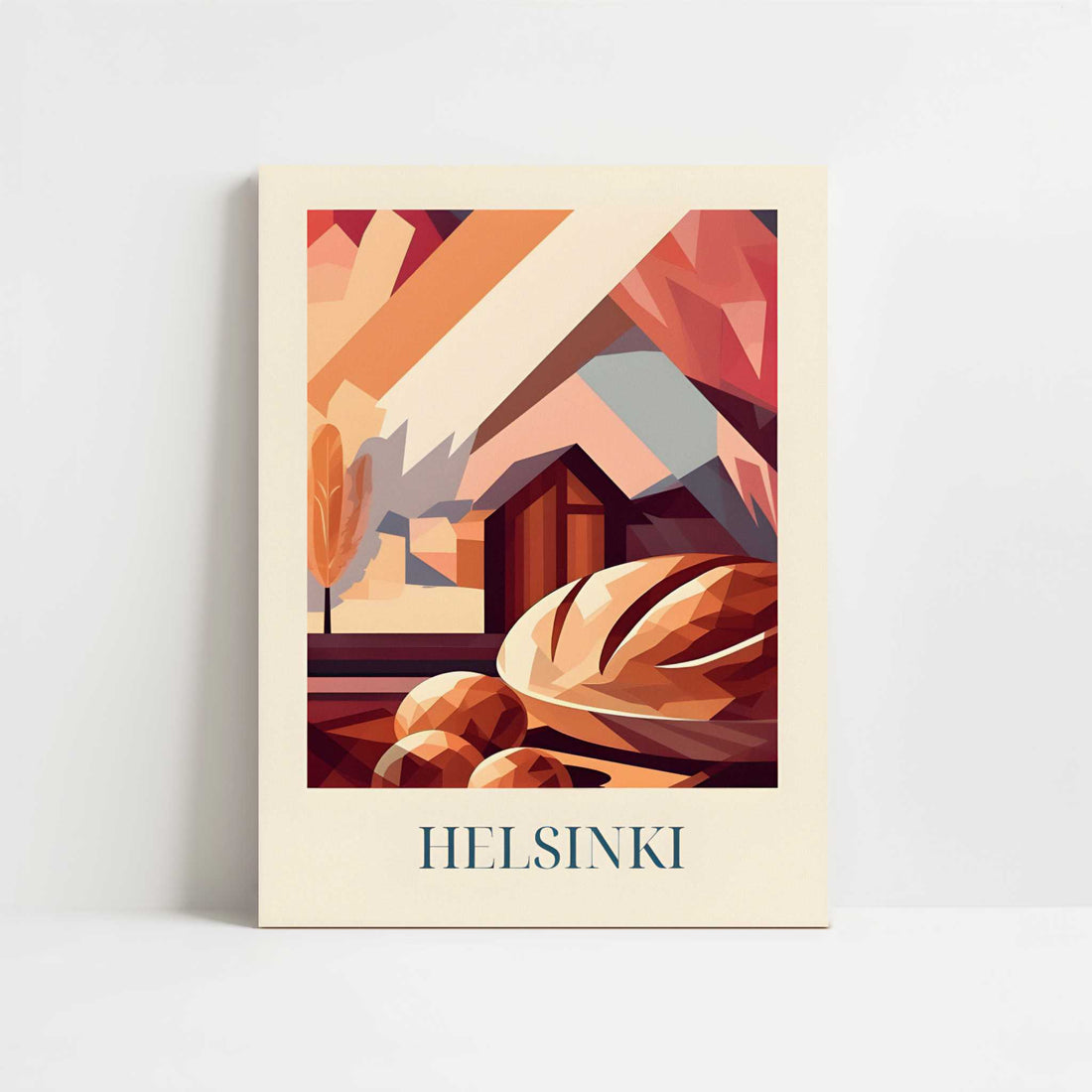Rye bread from Helsinki, Finland - Art Print - Unframed art print