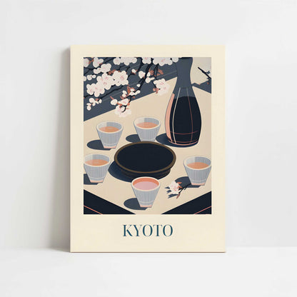 Sake from Kyoto, Japan - Art Print - Unframed art print
