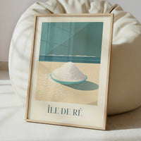 Salt from Île de Ré, France - Art Print - Interior inspiration