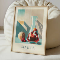Sangria from Seville, Spain - Art Print - Interior inspiration