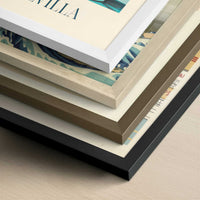 Sangria from Seville, Spain - Art Print - Close-up detail of the different frames