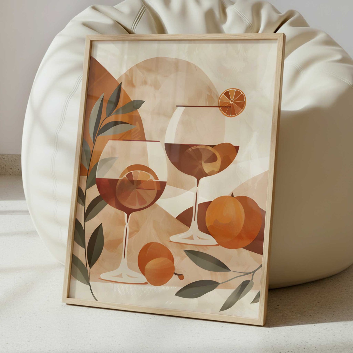 Sangria in Bohemian Style - Art Print - Interior inspiration