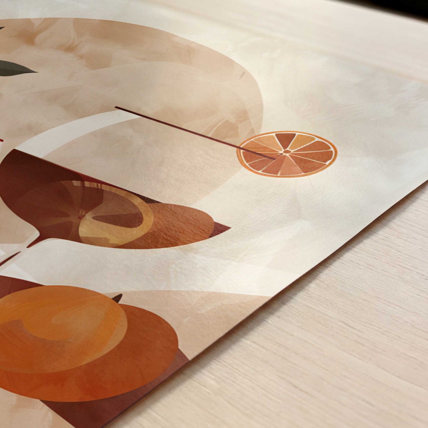 Sangria in Bohemian Style - Art Print - Close-up detail of the art print