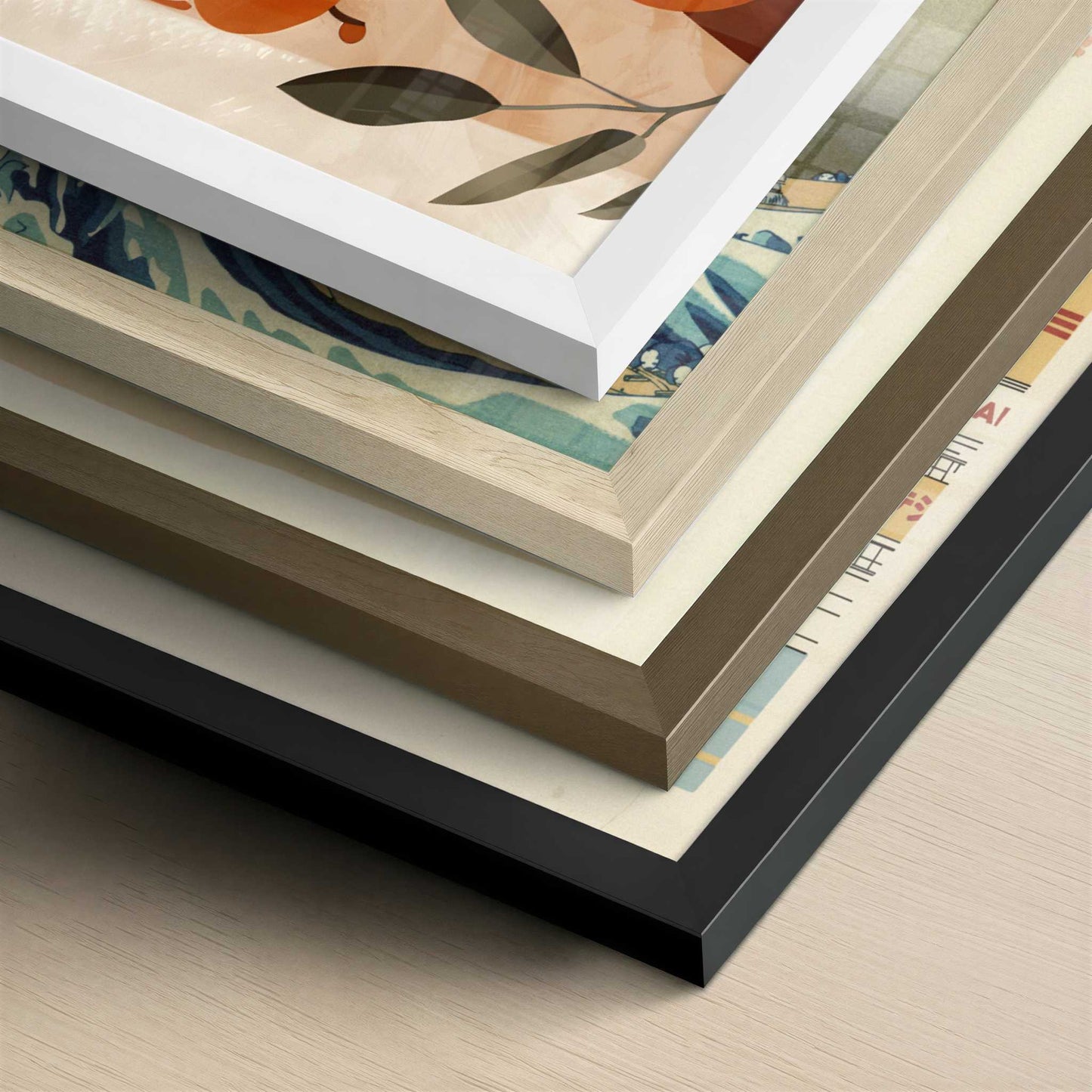 Sangria in Bohemian Style - Art Print - Close-up detail of the different frames