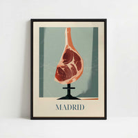 Framed Canvas - Framed canvas in black frame