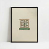 Framed Canvas - Framed canvas in black frame