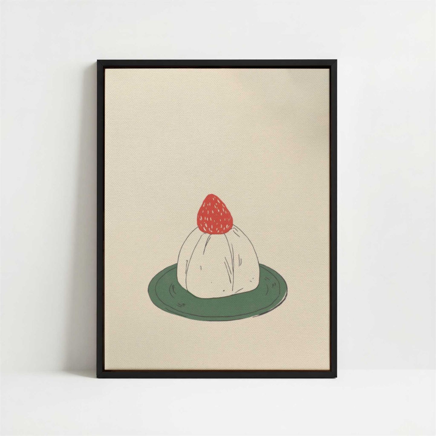 Framed Canvas - Framed canvas in black frame