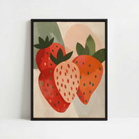 Framed Canvas - Framed canvas in black frame