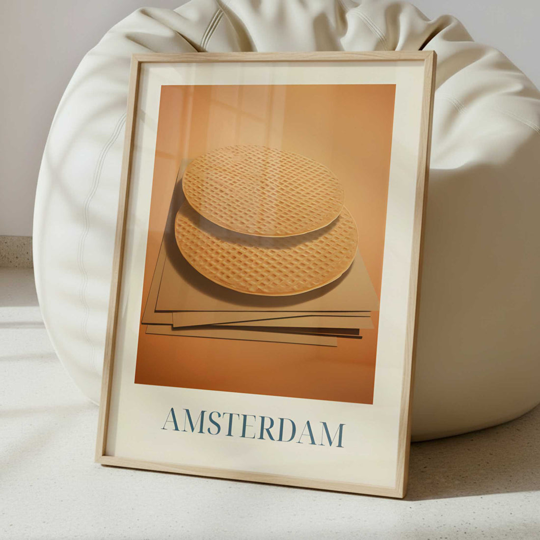 Stroopwafels from Amsterdam, the Netherlands - Art Print - Interior inspiration