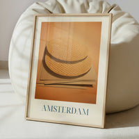 Stroopwafels from Amsterdam, the Netherlands - Art Print - Interior inspiration