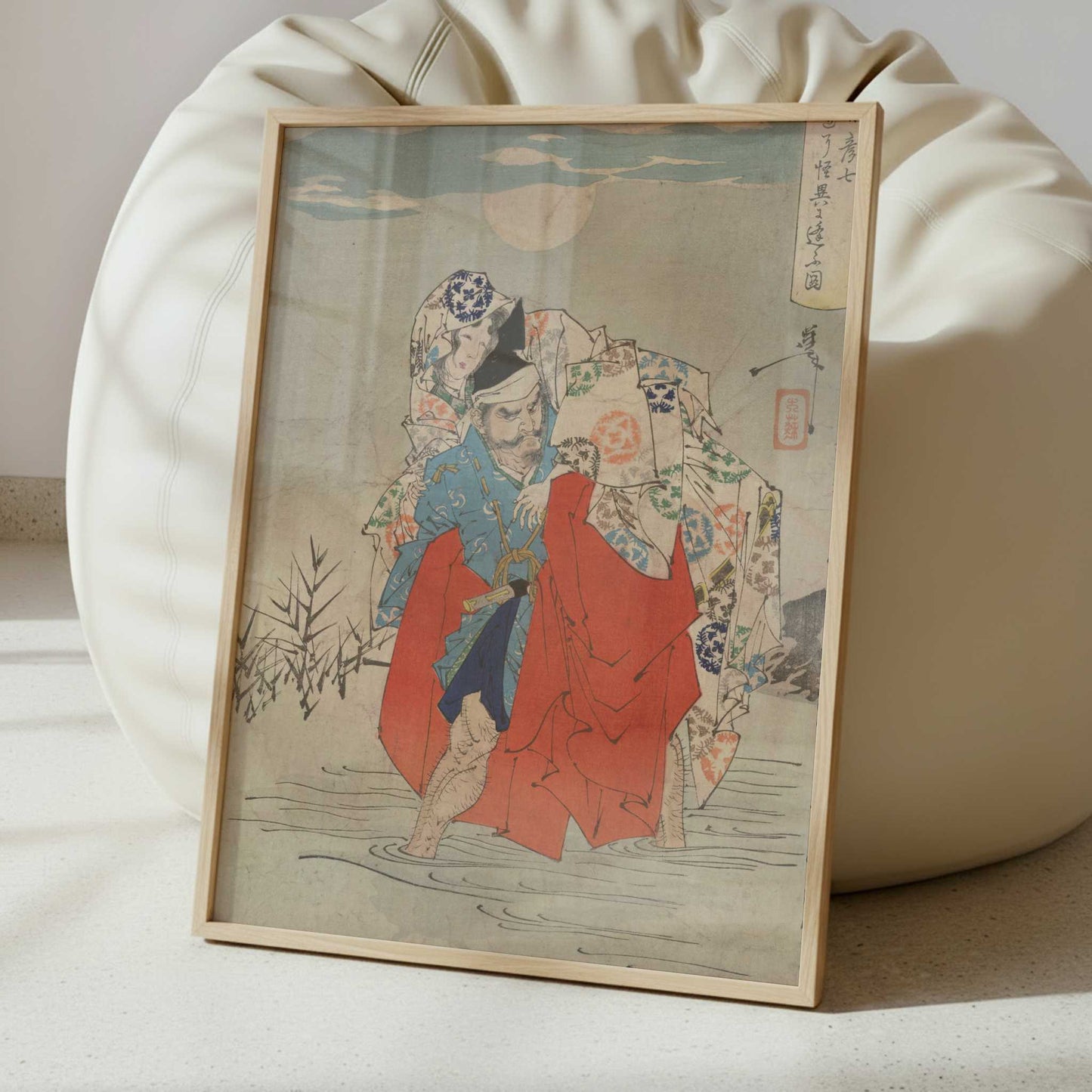 Omori Hikoshichi (1880s) by Taiso Yoshitoshi – Art Print - Interior inspiration