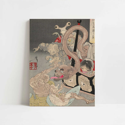 Pandora's Box (1880s) by Taiso Yoshitoshi – Art Print - Unframed art print