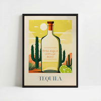 Framed Canvas - Framed canvas in black frame