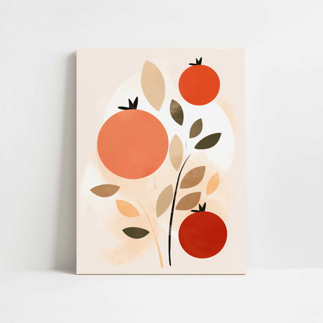 Tomatoes in Bohemian Style - Art Print - Unframed art print