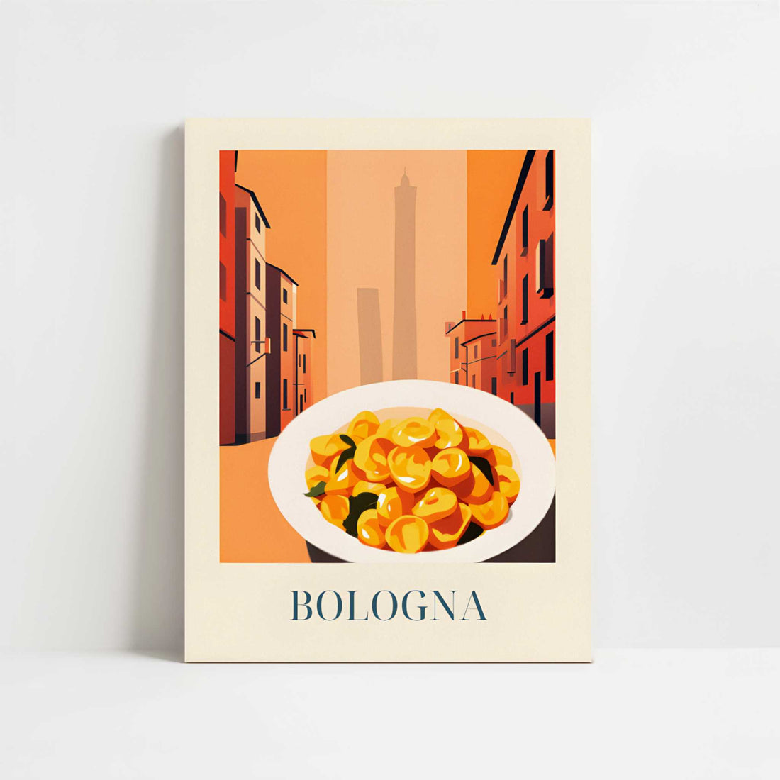 Tortellini from Bologna, Italy - Art Print - Unframed art print