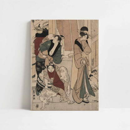Satsuki or The Fifth Month (1801) by Toyokuni, Utagawa – Art Print - Unframed art print