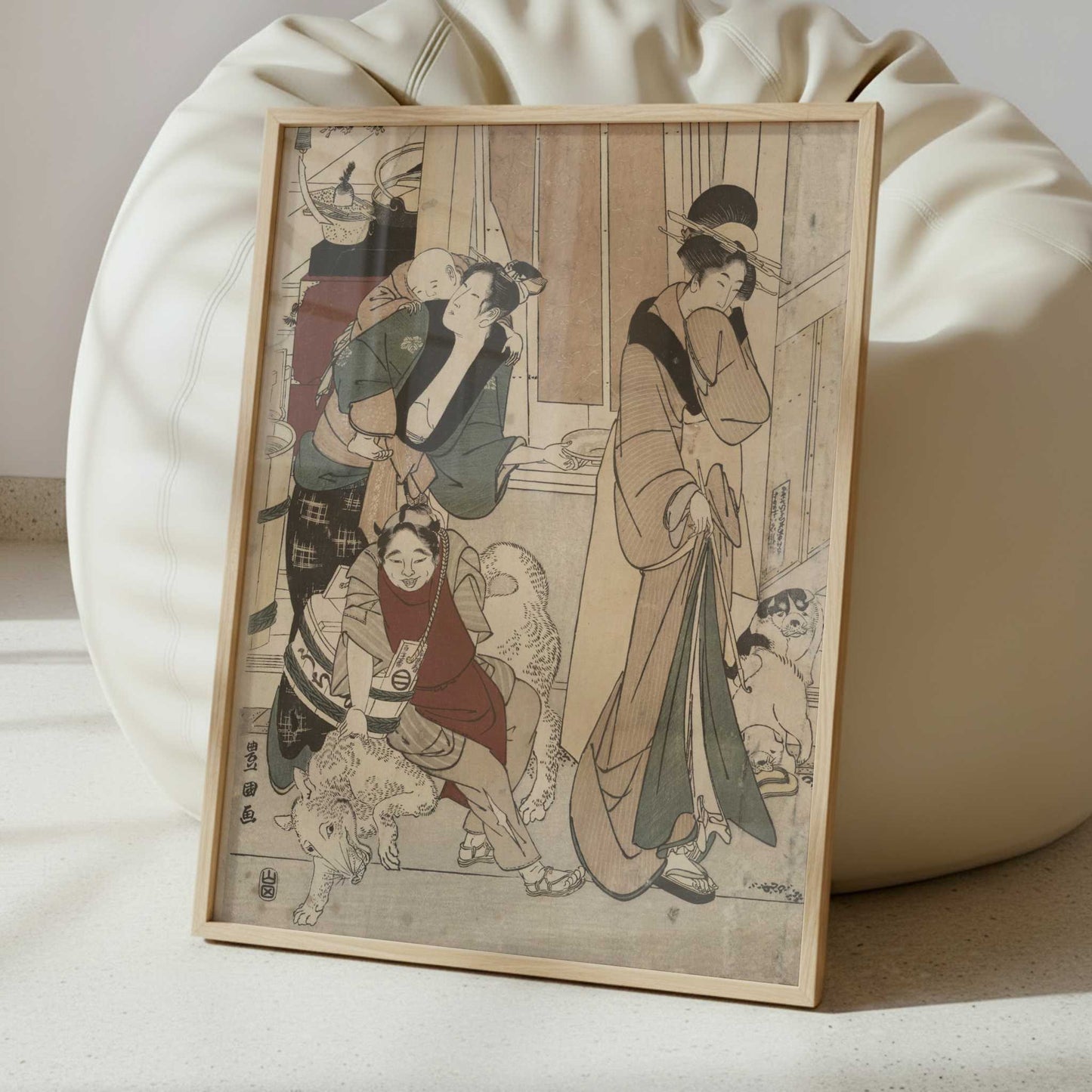 Satsuki or The Fifth Month (1801) by Toyokuni, Utagawa – Art Print - Interior inspiration