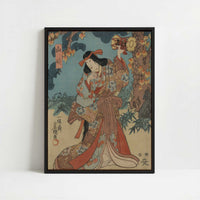 Framed Canvas - Framed canvas in black frame