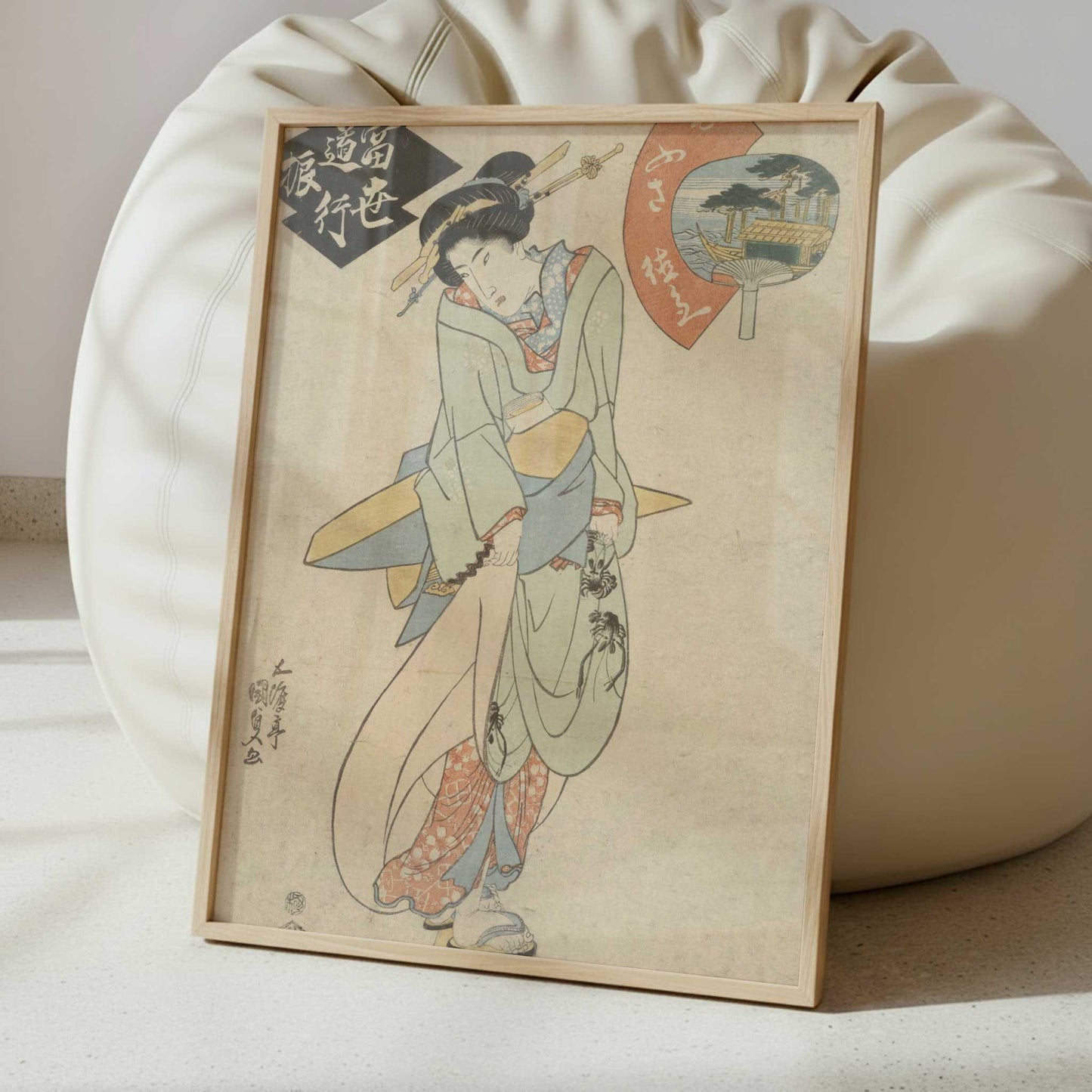 Ofusa Tokubei (1820s) by Utagawa Toyokuni – Art Print - Interior inspiration