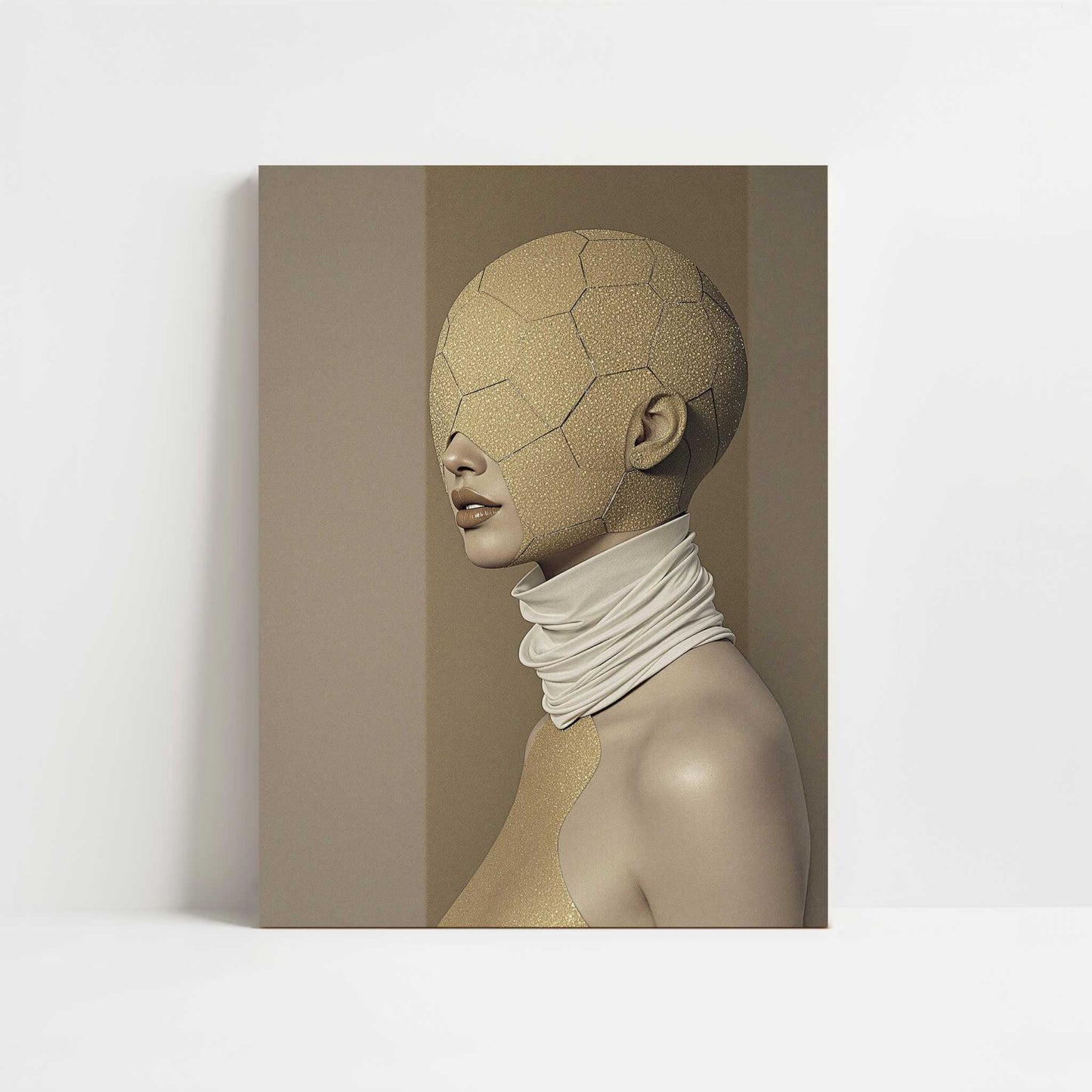 Unbiased Eyes – The Veil of Truth – Art Print - Unframed art print