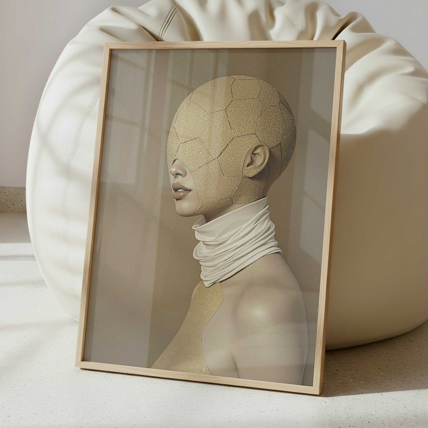 Unbiased Eyes – The Veil of Truth – Art Print - Interior inspiration