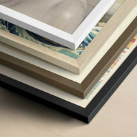 Unbiased Eyes – Unseen Balance – Art Print - Close-up detail of the different frames