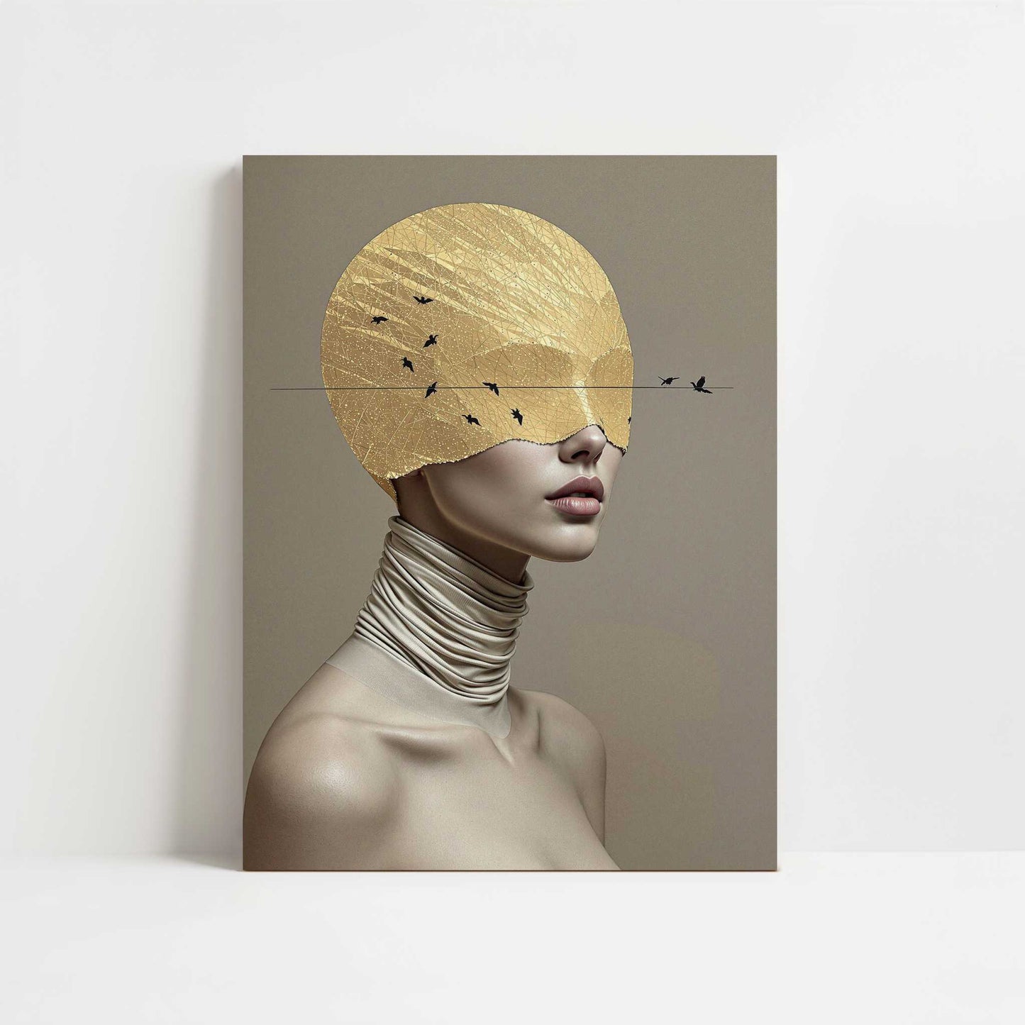 Unbiased Eyes Whispers of Clarity – Art Print - Unframed art print