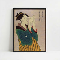 Framed Canvas - Framed canvas in black frame