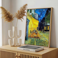 Framed Canvas - Framed canvas in a stylish interior setting