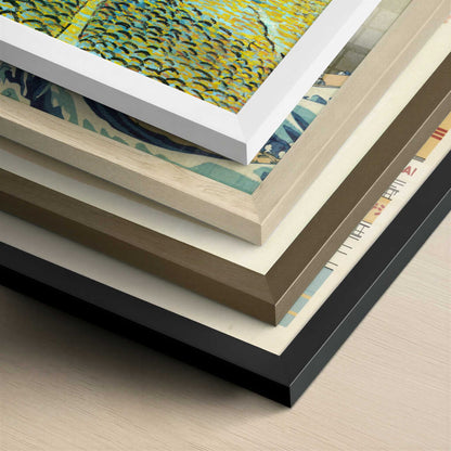 Café at Night (1888) by Vincent van Gogh – Art Print - Close-up detail of the different frames