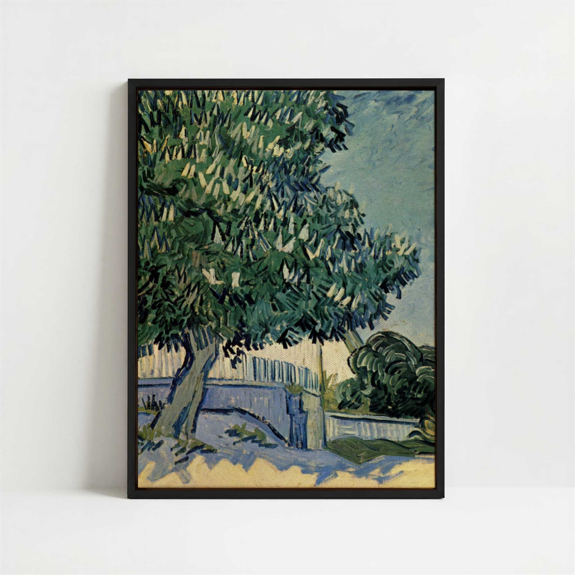 Framed Canvas - Framed canvas in black frame