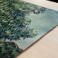 Chestnut Tree in Blossom (1890) by Van Gogh – Art Print - Close-up detail of the art print