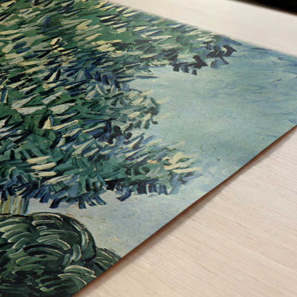 Chestnut Tree in Blossom (1890) by Van Gogh – Art Print - Close-up detail of the art print