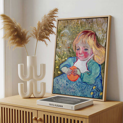 Framed Canvas - Framed canvas in a stylish interior setting