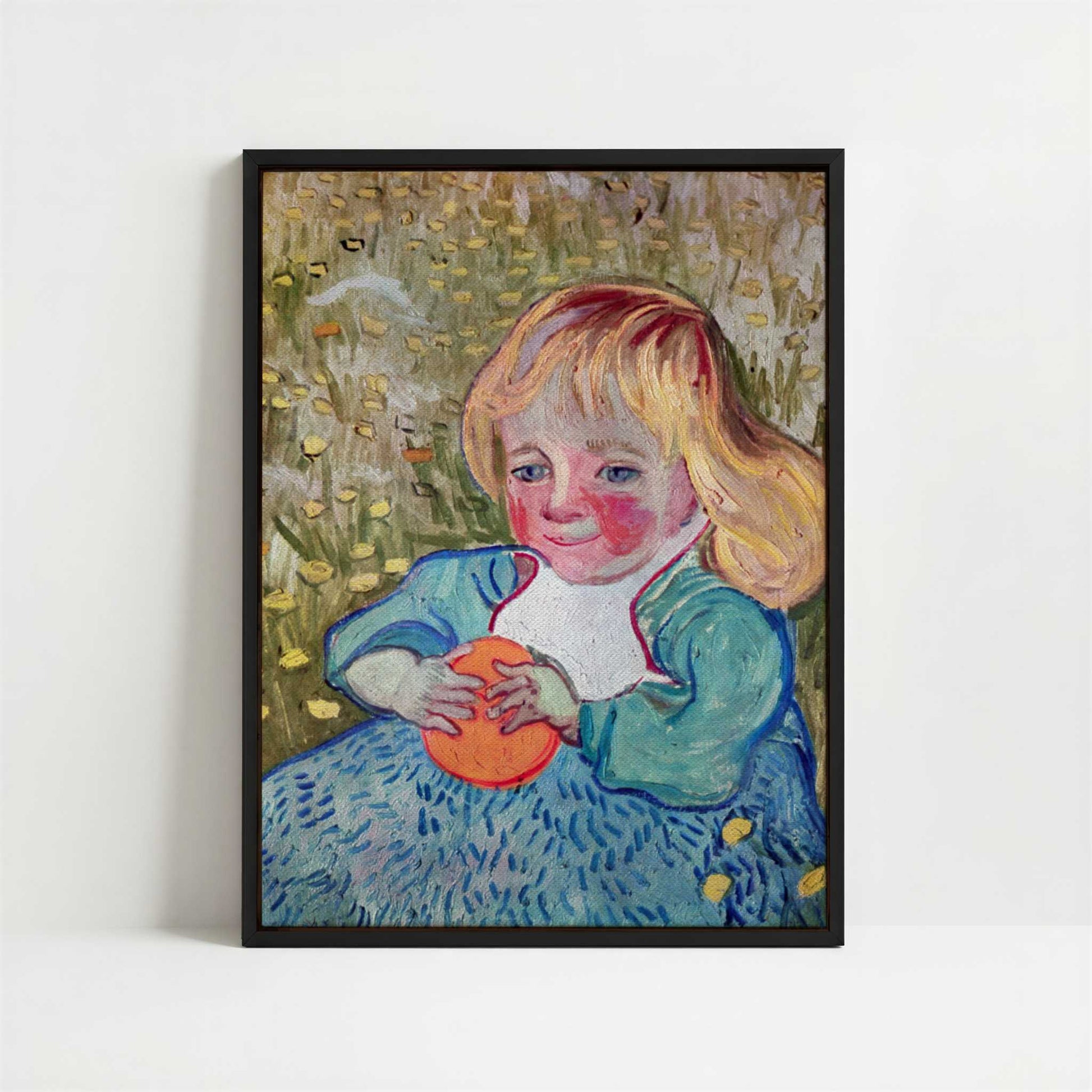 Framed Canvas - Framed canvas in black frame