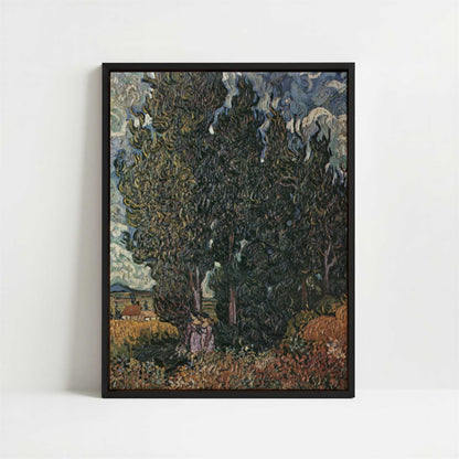 Framed Canvas - Framed canvas in black frame