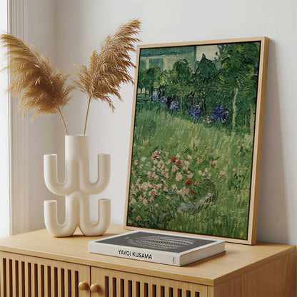 Framed Canvas - Framed canvas in a stylish interior setting