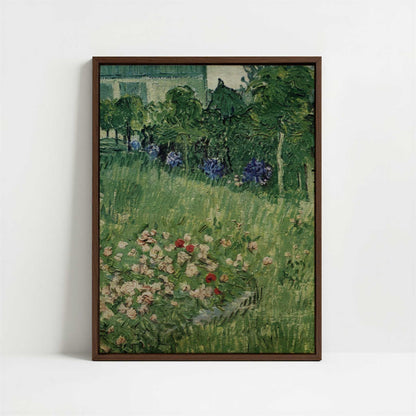 Framed Canvas - Framed canvas in dark wood color frame
