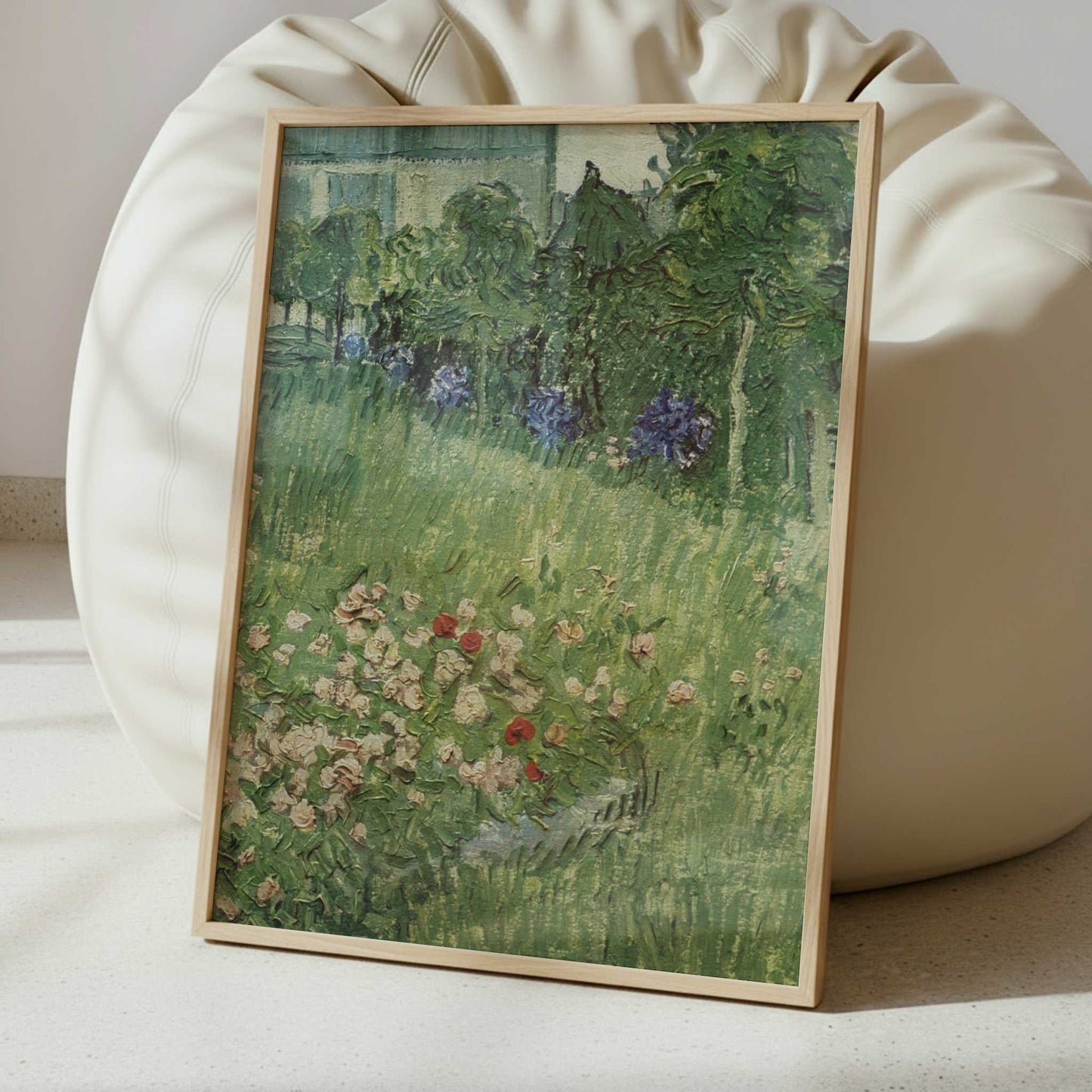 Daubigny's Garden (1890) by Vincent van Gogh – Art Print - Interior inspiration