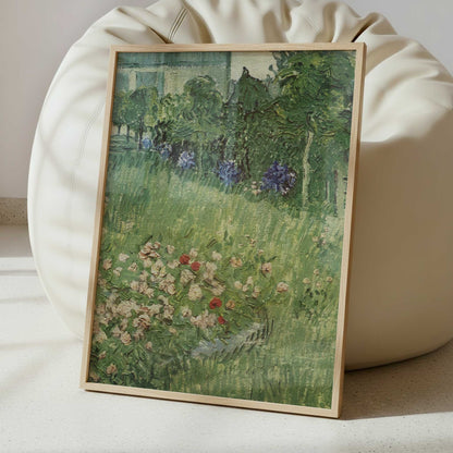 Daubigny's Garden (1890) by Vincent van Gogh – Art Print - Interior inspiration