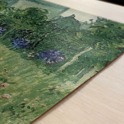 Daubigny's Garden (1890) by Vincent van Gogh – Art Print - Close-up detail of the art print