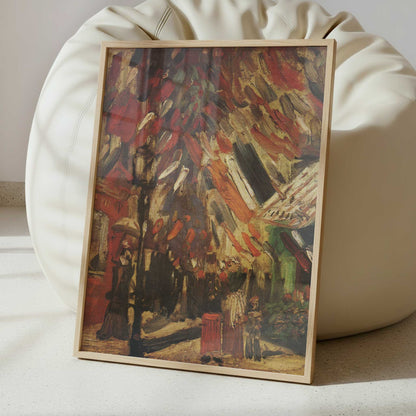 Fourteenth of July in Paris (1880s) by Van Gogh – Art Print - Interior inspiration