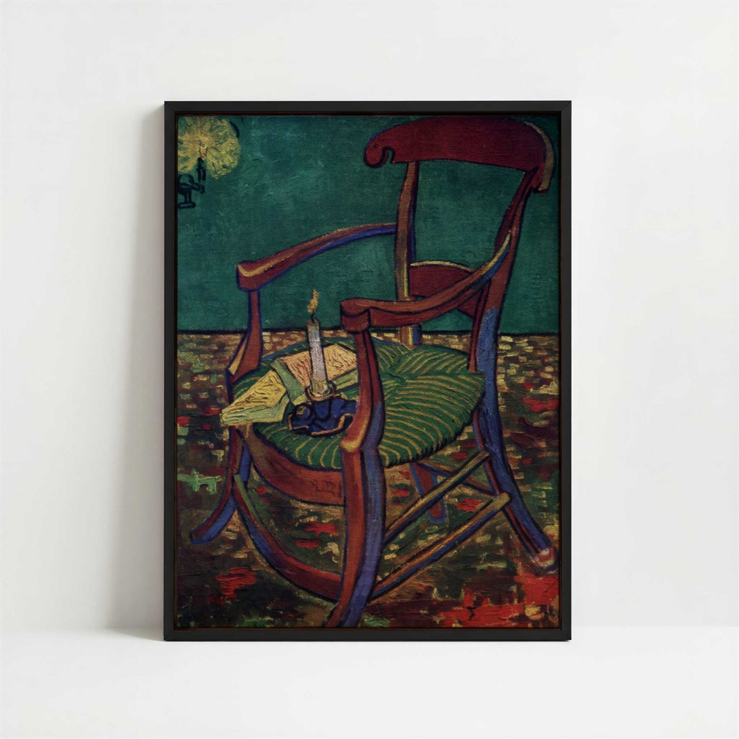 Framed Canvas - Framed canvas in black frame