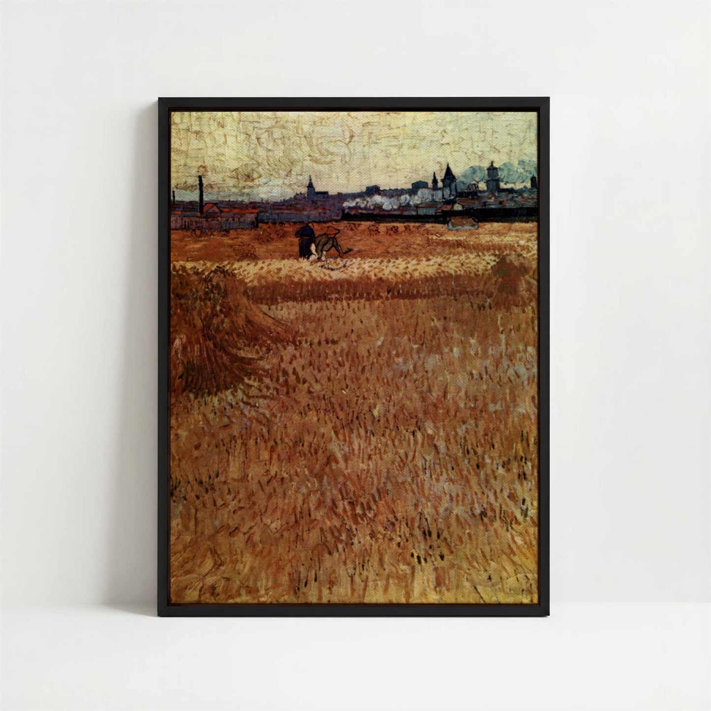 Framed Canvas - Framed canvas in black frame