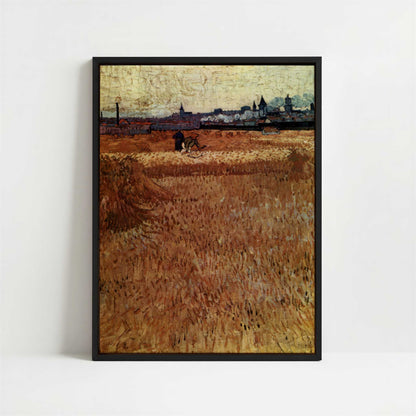 Framed Canvas - Framed canvas in black frame