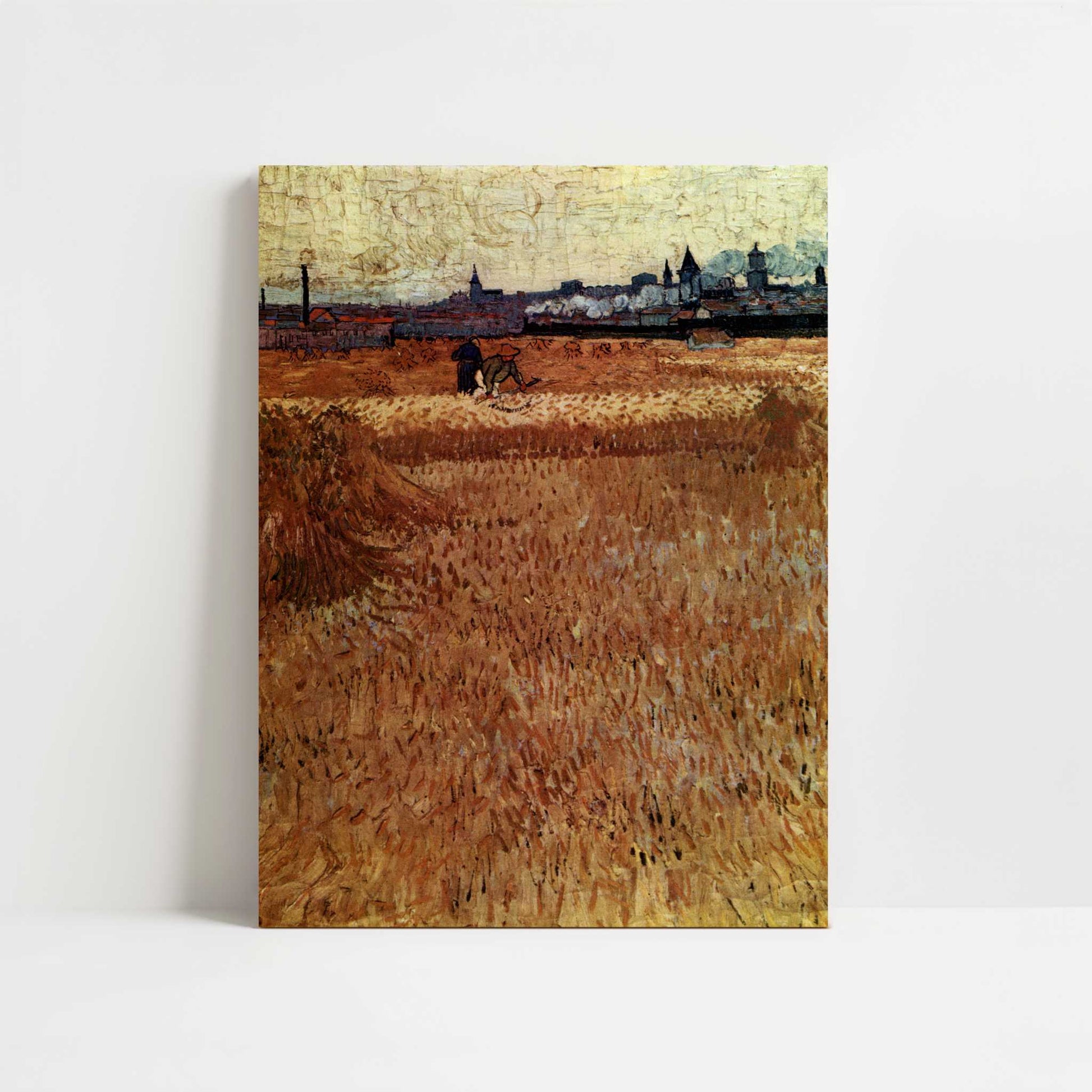 Harvest near Arles (1888) by Vincent van Gogh – Art Print - Unframed art print